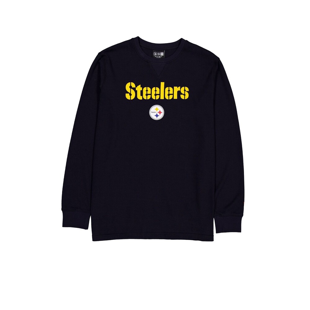 New Era Pittsburgh Steelers Sport Night Long Sleeve T-Shirt - Size L